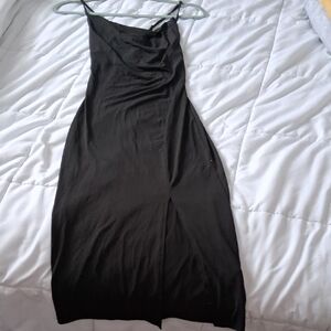 Forever 21 Black Strapless Dress